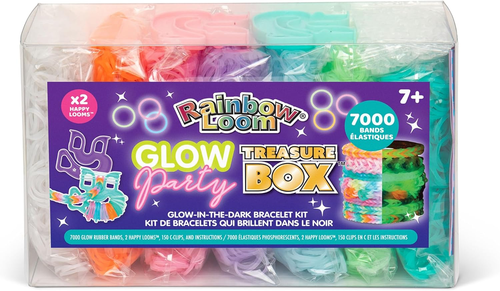Rainbow Loom: Treasure Box - Glow-In-The-Dark Edition - DIY Bands Jewelry Kit, 7 - Picture 8 of 12