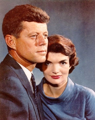 Ritratto del Presidente John Kennedy e della First Lady Jacqueline 8"x 10" Foto 6