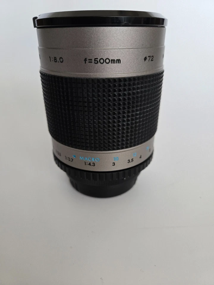 [ MINT ] KENKO MC Mirror Lens 500mm F8 For Canon EOS Mount MF From JAPAN w/cap - Image 2 of 4