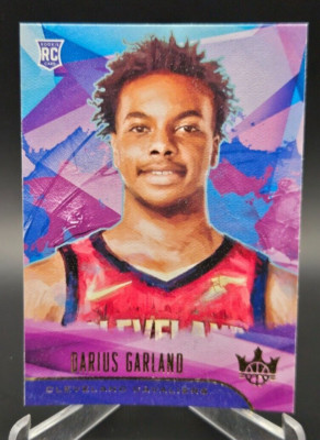 Darius Garland 2019-20 NBA Panini Court Kings Level 1 Rookie Card RC #84