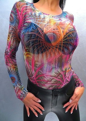 Manosque Original Stretch Sheer Designer Shirt Rosy Brown M - Bild 1 von 5