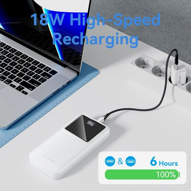 Power Bank 20000mah Mobile Phone Plastic Medium Multicolor 2-usb Portable 22.5w Power Bank 20000mah Mobile Phone Plastic Medium Multicolor 2-usb Portable 22.5w