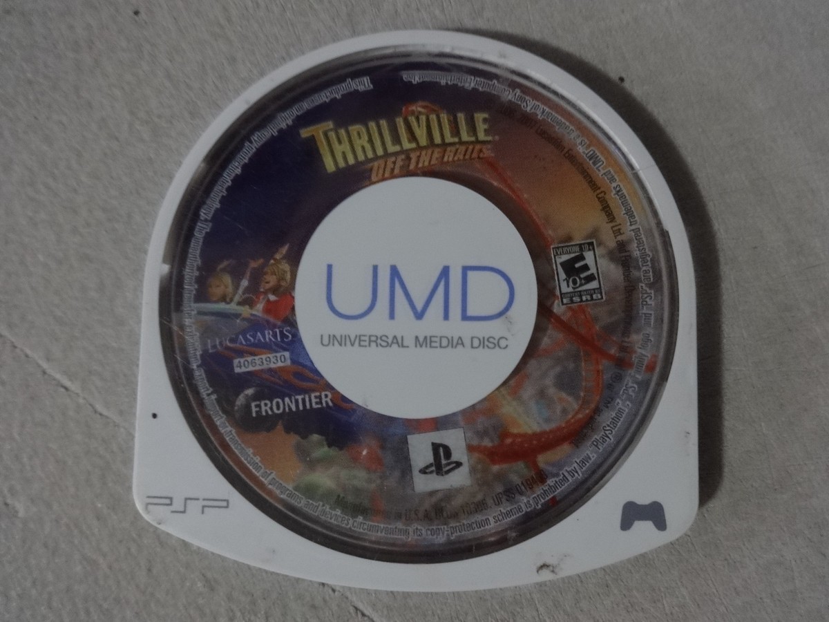 EUC Thrillville Off The Rails Playstation Portable PSP UMD Only