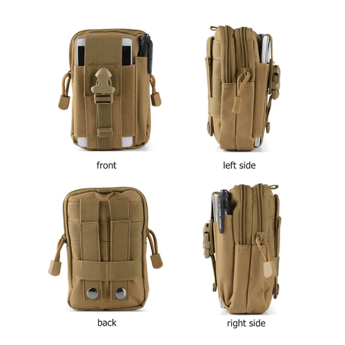 Bolsa Táctica Molle EDC Cintura Fanny Bolso de Cintura Militar Paquete Bolsillo - Imagen 4 de 18