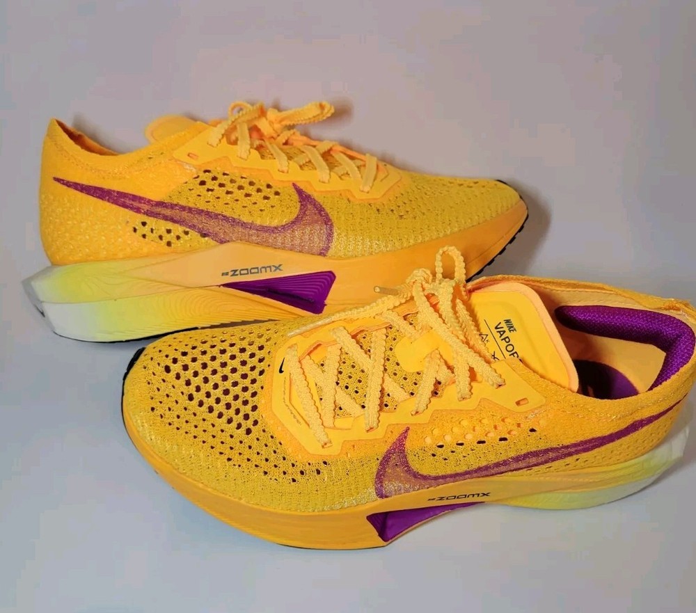 Nike ZoomX Vaporfly Next% 3 Laser Orange Hyper Violet DV4130-800 Women’s Size 7 Running Shoes