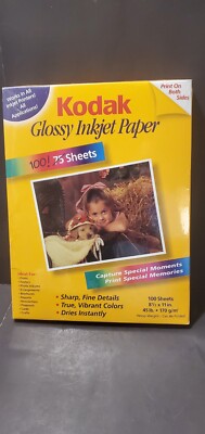 Kodak Glossy Inkjet Premium Photo Paper