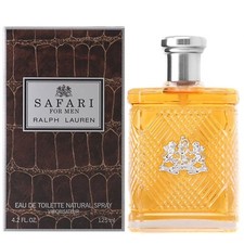 SAFARI BY RALPH LAUREN 2.5 OZ EDT SPRAY MEN  NEW IN SEALED BOX 