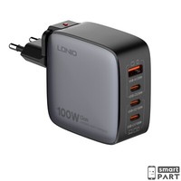 100W Gan Schnell LadegeräT Usb|Typ-C Netzteil Adapter Fast Charger 4-Fach Ports