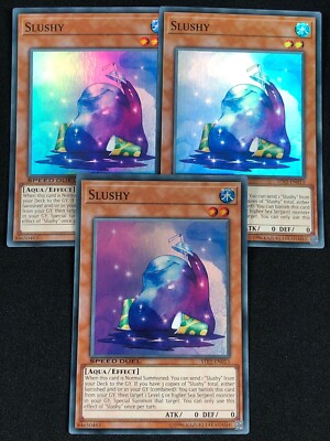 yugioh slushy deck YUGIOH SLUSHY X3 COMMON LIGHT PLAYED