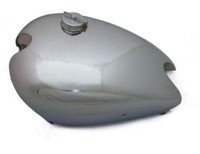Norton 16H Pre War Stahl Kraftstofftank Chrom Mit FüLlkappe Gec
