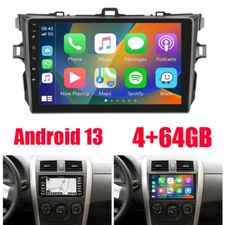 4+64GB For Toyota Corolla 2006-2012 Android 13 Car Stereo Radio Carplay GPS DSP