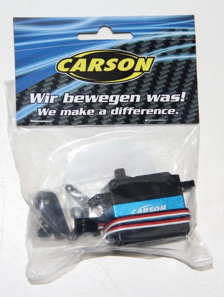 CARSON SERVOCOMANDO REFLEX CS6  DA 6 KG METAL GEAR  WATERPROOF ART 500502041