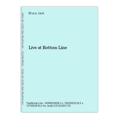 Live at Bottom Line Jack, Bruce: