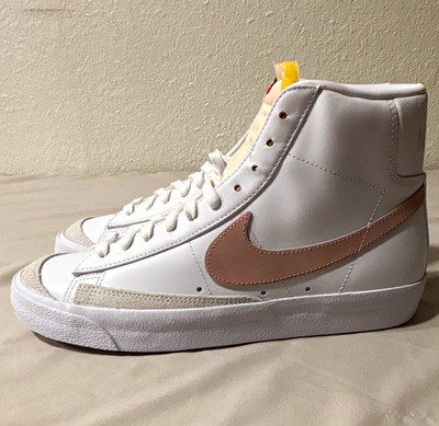 Nike Blazer Mid '77 Vintage Coconut Milk White/Pink Mid Top Leather CZ1055-116