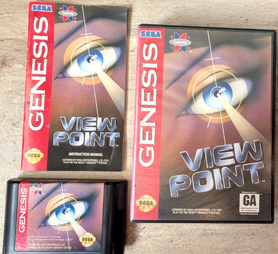 Mega Drive &  Sega Genesis - überall Spielbar - View Point - SPIEL