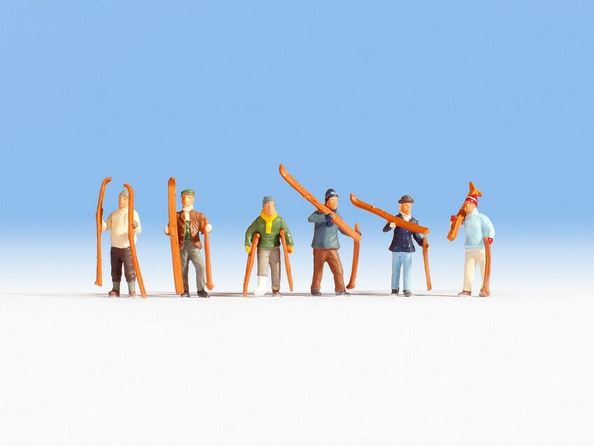 Skiers - Pack Two HO Gauge figures Noch 15829