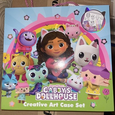 Gabbys Puppenhaus kreative Farbkunst Koffer Set Kunst Handwerk Box Schreibwaren Mädchen