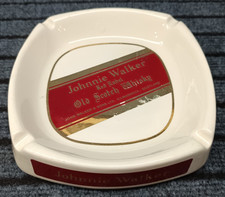 Cendrier Publicitaire - Old Scotch Whisky Johnnie Walker - Red Label - Wade PDM