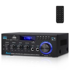 AK45 Stereo Audio Amplifier, Amplifier Home Audio Bluetooth 5.0 Amplifier 40W...