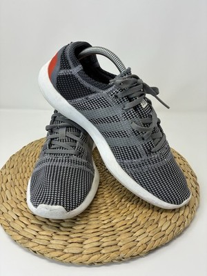 Adidas Element Refine Tricot Gray Running Shoes B35534 Men's Size 9.5 Athletic