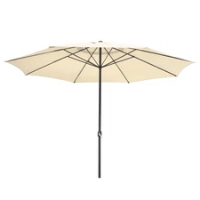 Aplus 13FT Large Outdoor Patio Umbrella for Table Garden Market Restaurant