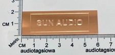 Sun Audio Badge Logo for SVC-200 Preamplifier...