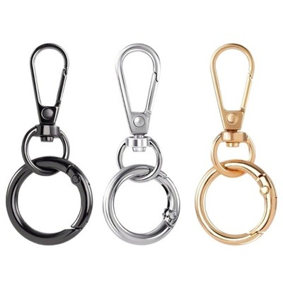 Swivel Clasps Set Lanyard Snap Hook Key Chain Rings,Lobster Keychain Clip Hook