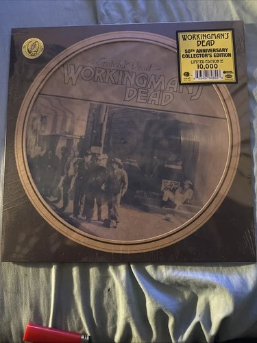 The Grateful Dead Working Mans Dead 50th Picture Disc Sealed Rare Oop Weir