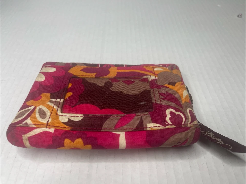 De Colección Vera Bradley Bloqueo de Beso Bolso sin asas Cartera Monedero Carnaby Otoño 2009 Retirado Foto 2 de 4