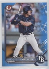 2022 Bowman Draft Blue 97/150 Dru Baker #BD-158 fm0
