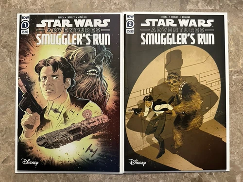 Star Wars Adventures Smuggler's Run #1-2 High Grade (2020 IDW)