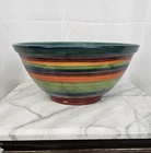 1930s Bauer Pottery Helen V. Carey Vintage Painted Bowl #9