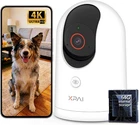 4K UHD Indoor Pet & Baby Monitor, 64G Storage, 360° Pan/Tilt, Two-Way Talk