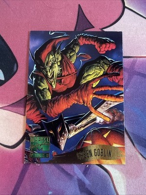 1995 Marvel Masterpieces Green Goblin Card #126 Comics Dave DeVries