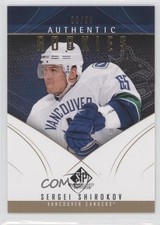 2009 SP Game Used Edition Authentic Rookies Gold 8/50 Sergei Shirokov #114 0f8
