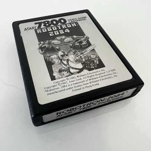 Robotron: 2084 Atari 7800 Authentic Cartridge 1986 TESTED
