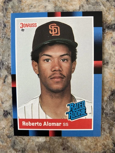 1988 Donruss  Roberto Alomar #34 RC NM-M