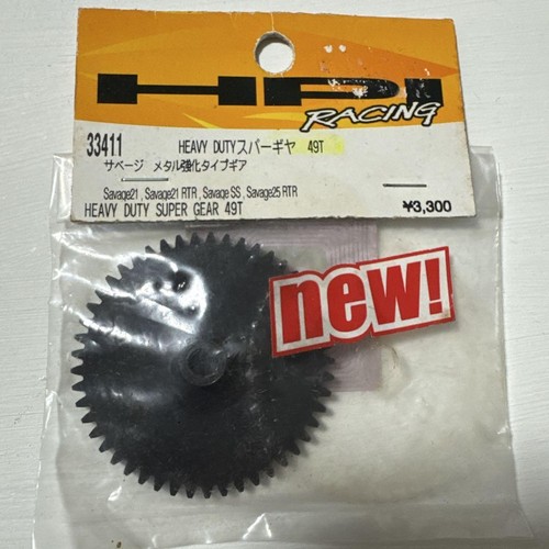 CrazyRacer 44T Main Gear Harden Steel Heavy Duty Pour HPI Savage Flux X4.6 XL5.9