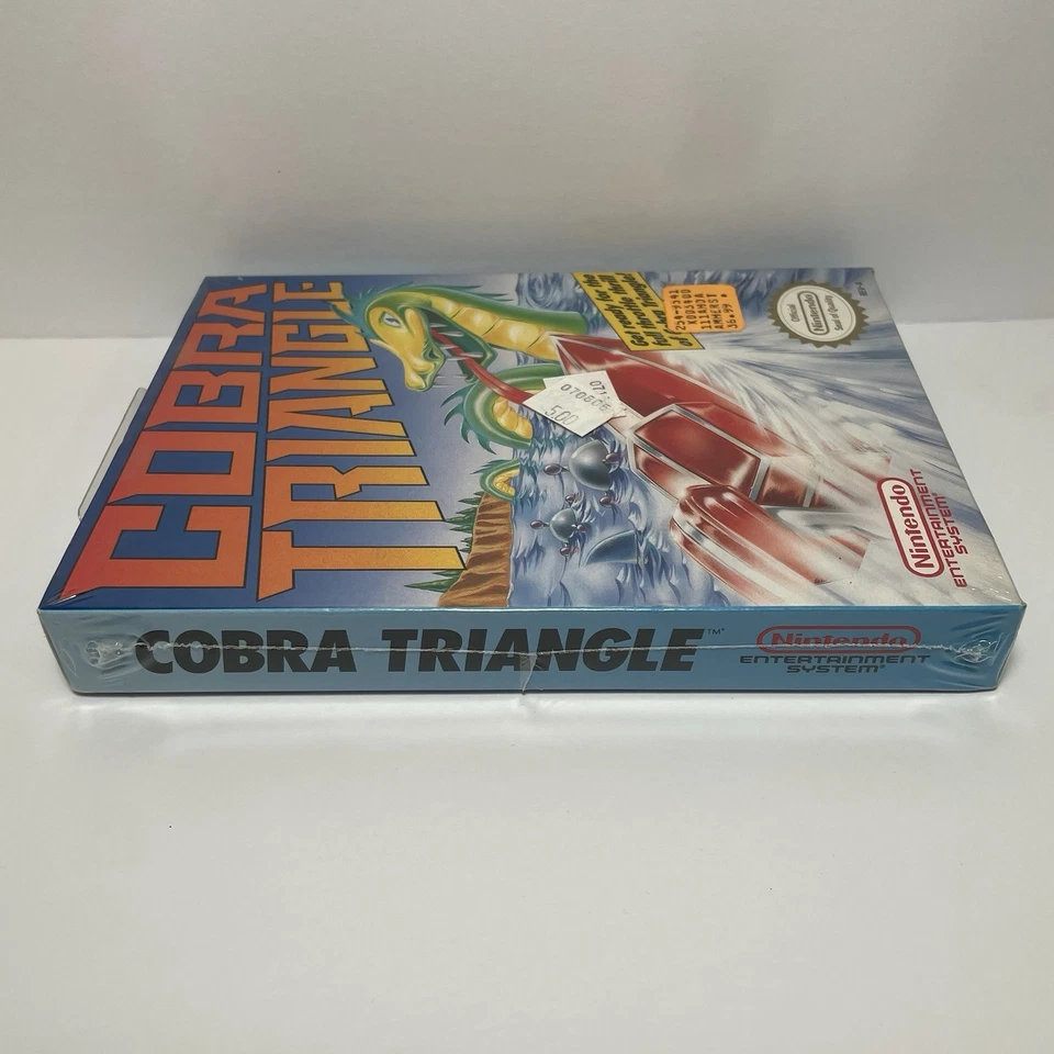 Cobra Triangle NES 1989 Factory Sealed Brand New | Rare HTF Nintendo W/ Hang Tab - Image 4 of 4