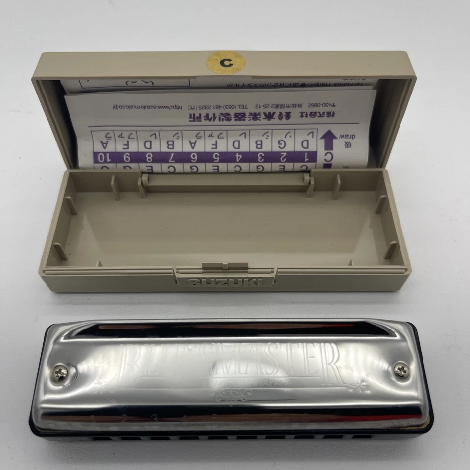 Suzuki Bluesmaster 10-Hole Diatonic Harmonica Key of C  - Image 3 of 4