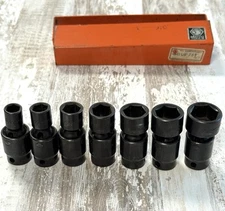 Matco Tools 7pc 3/8" drive Impact Swivel Socket Set 3/8 - 3/4 SAE