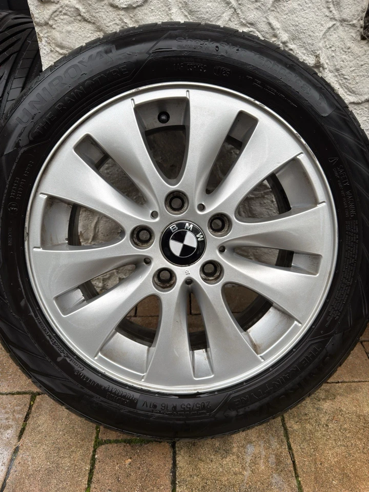 BMW 16 Zoll Alufelgen mit Uniroyal Rainsport 5 (205/55 R16) – Kompletträder - Bild 4 von 4