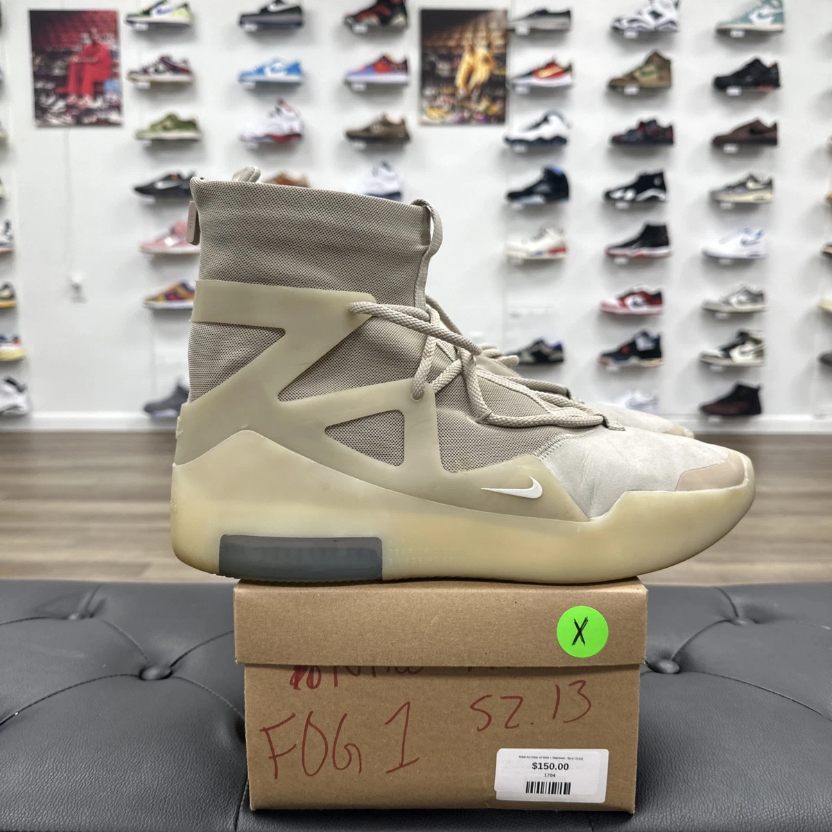 Scared Of Nike Air Fear Of God 1 Oatmeal for Sale - Authenticity Guaranteed - eBay
