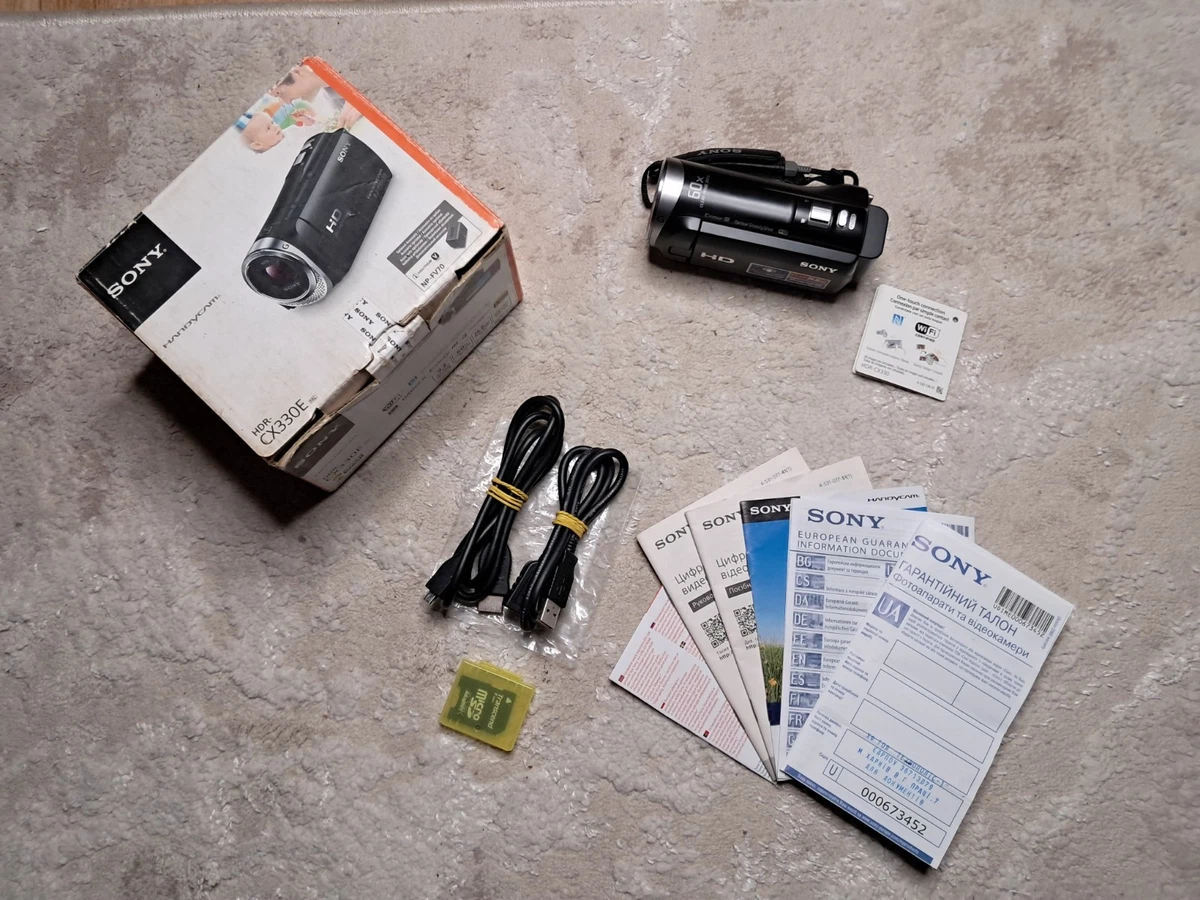 Sony Handycam Black 40-60x Optical Zoom Camcorders for sale | eBay