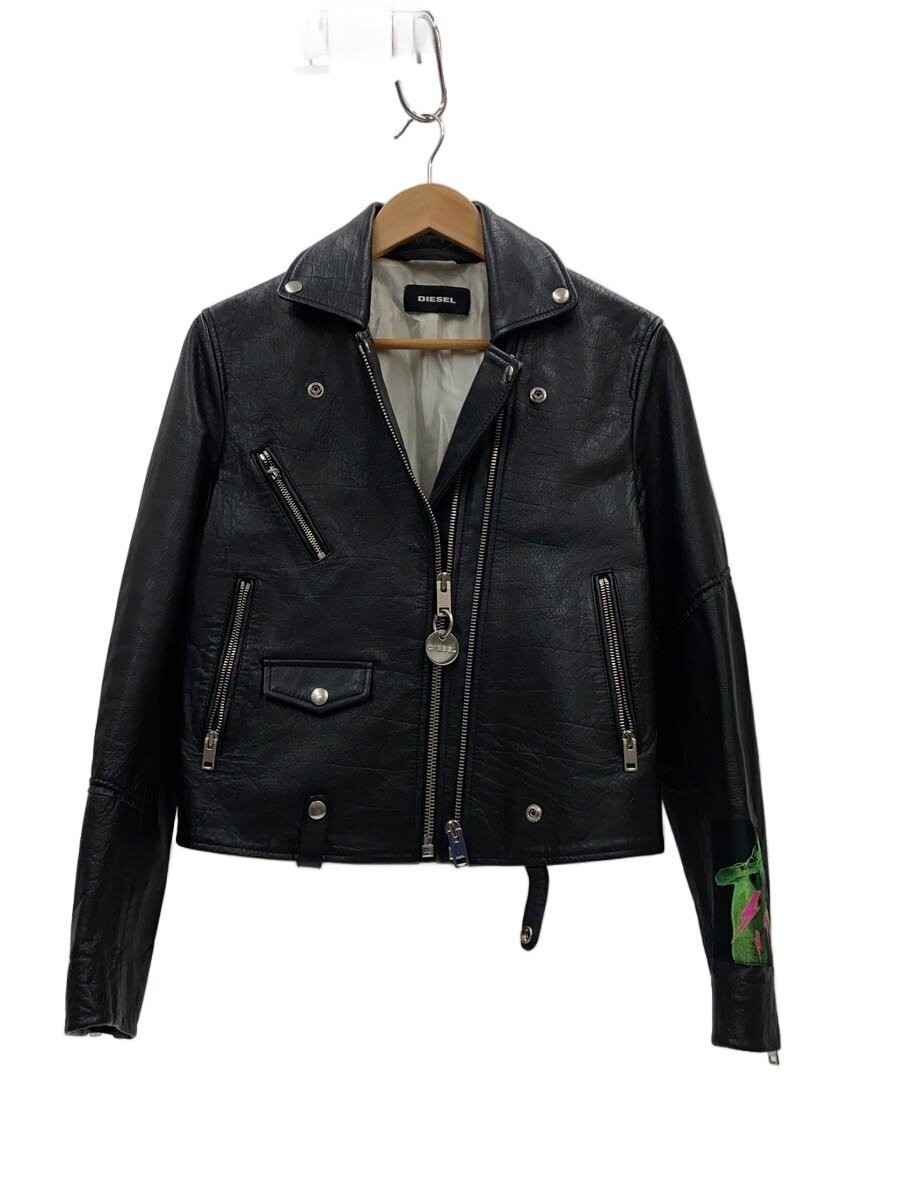 Diesel Double Riders Jacket/-/Rayon/Blk/A62226170 21901