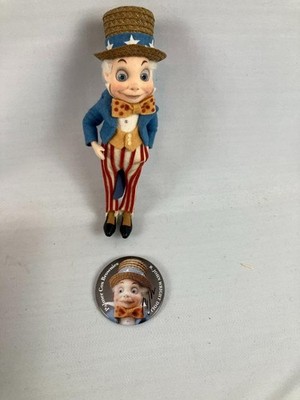 2008 R JOHN WRIGHT UNCLE SAM BROWNIE LTD EDITION 222 of 250 NO COA SIGNED PIN