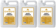 Chiquo White Spirit Vinegar 5 Litre - Pack of 3 - Cooking / Cleaning / Pickling 1.07 per litre