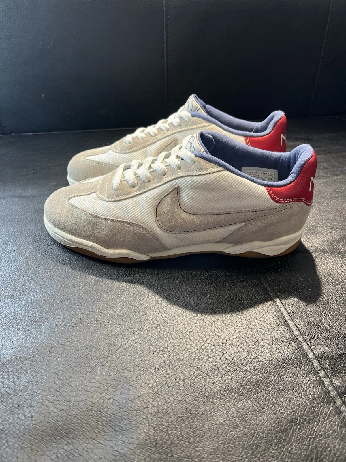 RARA Y2K Nike Air Zoom FC NY Americans 1937 Champion Skate Trainers UK 6 US 6 5