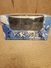 Piranha Eyewear Performance Snow Goggles Mirror Dual Lens Mirrored NEW Sking 