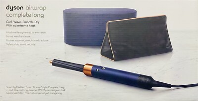 Dyson Airwrap Complete Long Special Edition Preußischblau Rich Copper Versiegelt  